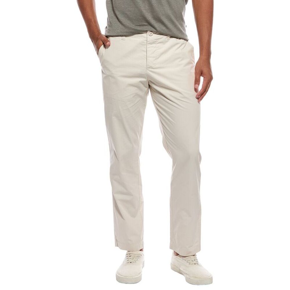 Onia Mens  Poplin Traveler Pant, Gray